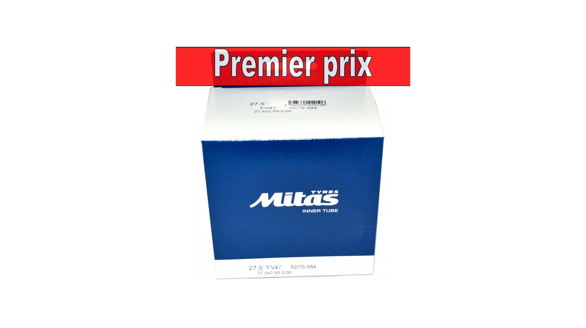 Lapierre CHAMBRE A AIR 27.5X2.50/3.00 MITAS PRESTA 47MM 1 Lapierre CHAMBRE A AIR 27.5X2.50/3.00 MITAS PRESTA 47MM