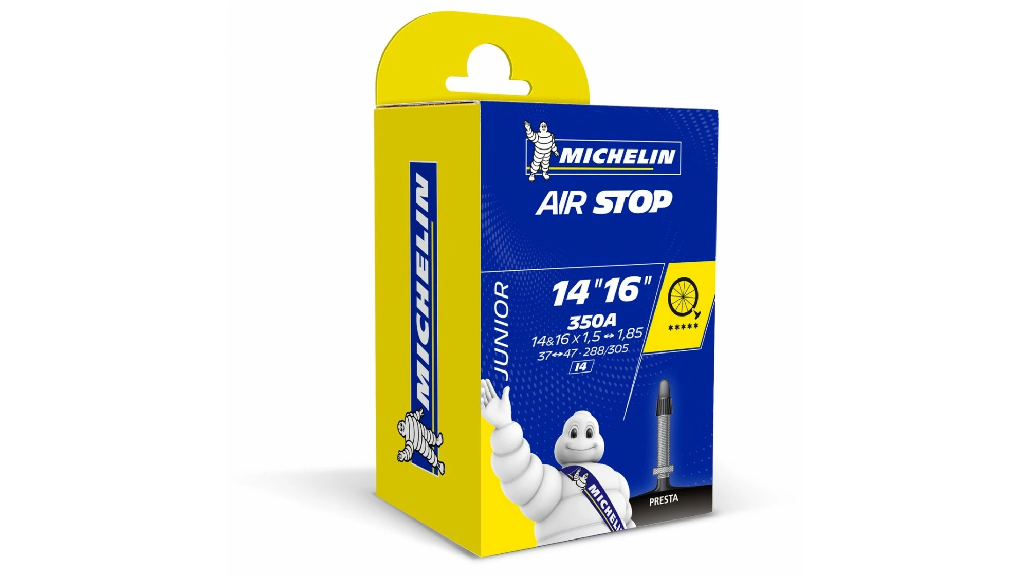 CHAMBRE A AIR 350 14/16 X1.75 MICHELIN PRESTA 1 CHAMBRE A AIR 350 14/16 X1.75 MICHELIN PRESTA