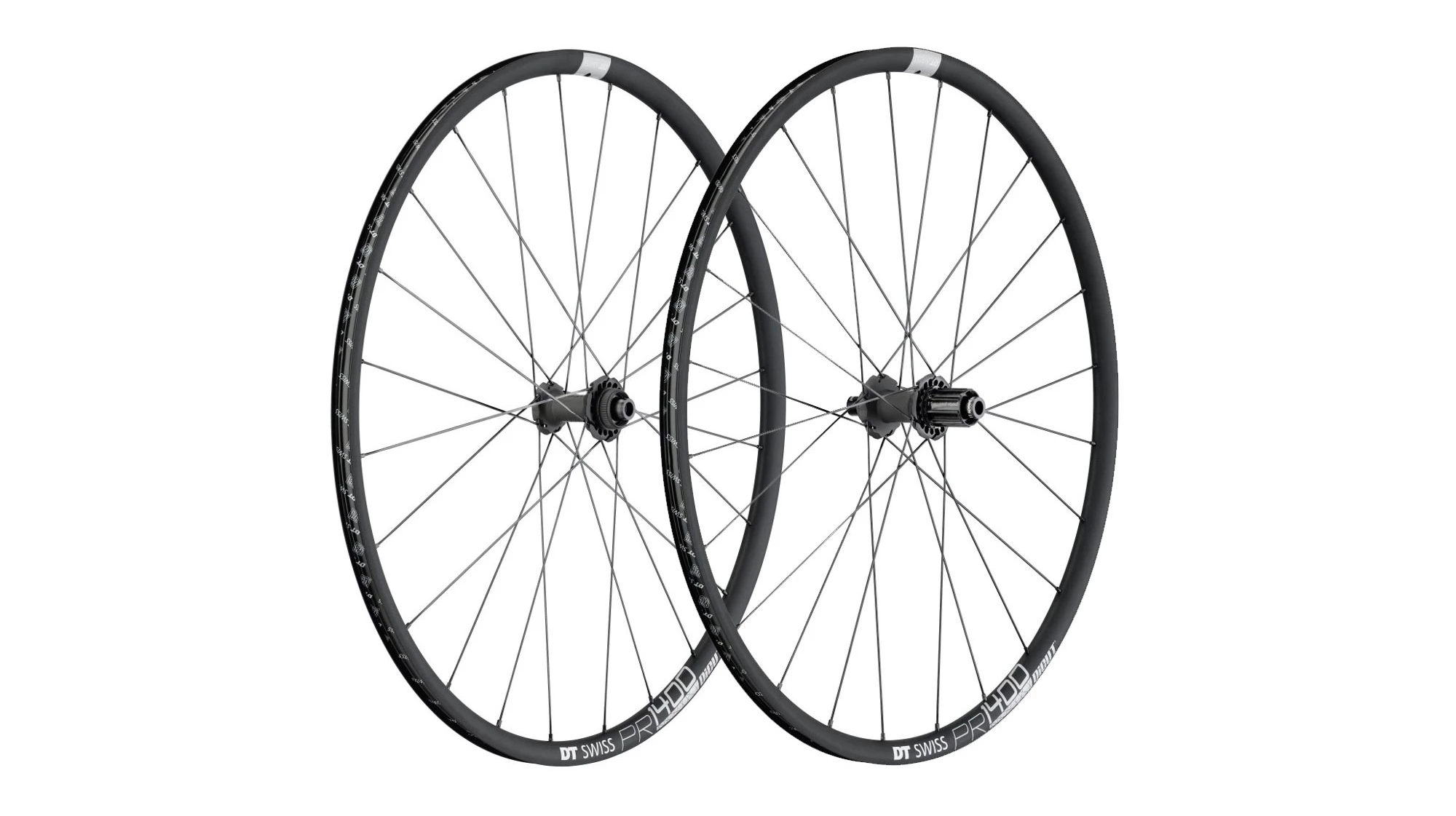 PAIRE DE ROUES DT SWISS PR 1400 DCL 21MM 1 PAIRE DE ROUES DT SWISS PR 1400 DCL 21MM