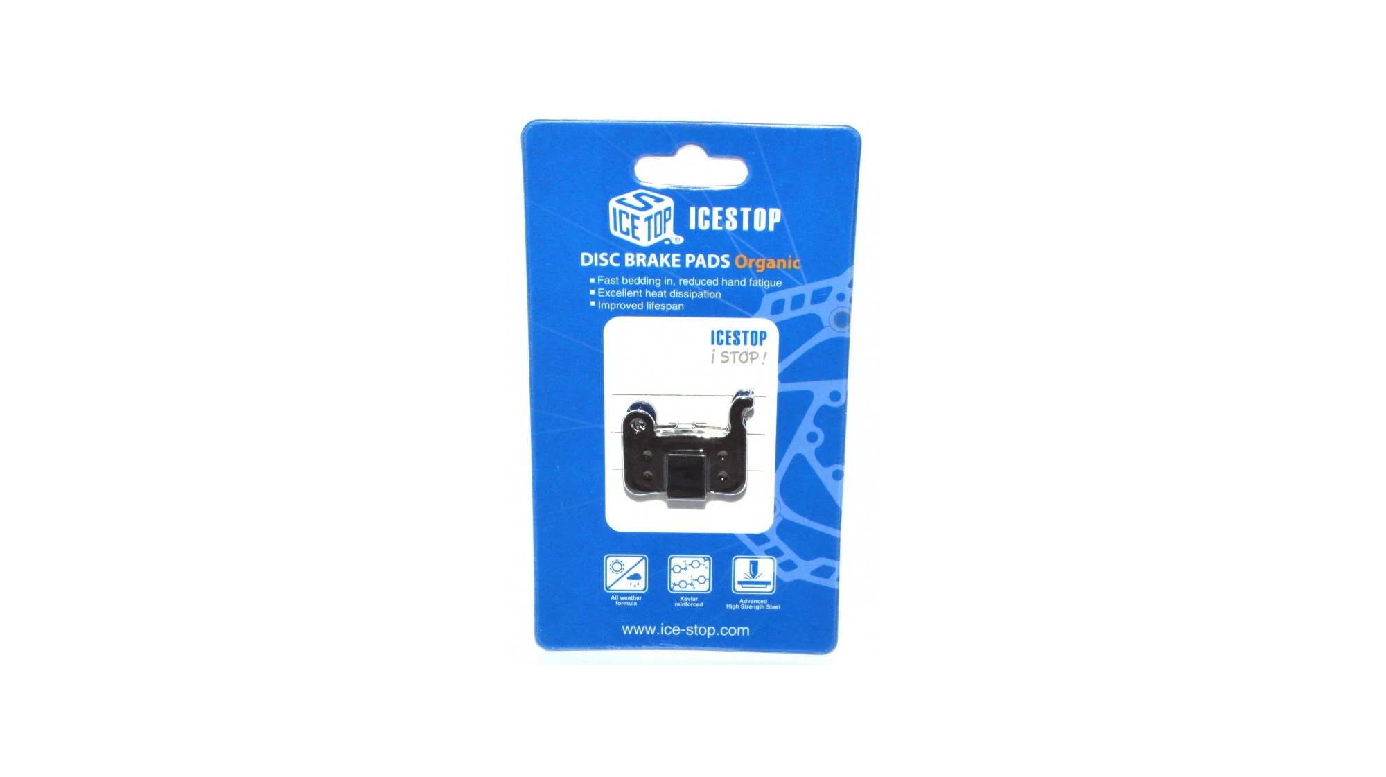 PLAQUETTES ICESTOP POUR SHIMANO BR-T605 M545 2 PLAQUETTES ICESTOP POUR SHIMANO BR-T605 M545 – Image 2